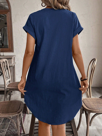 Siléa™ | Robe chemise midi en coton