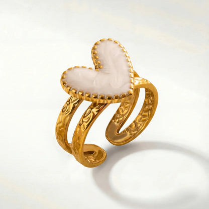 Quitterie | Bague Cœur Éternel