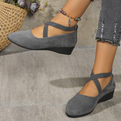 Margaux™ | Ballerines Élégance Croisée