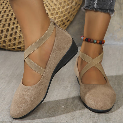 Margaux™ | Ballerines Élégance Croisée