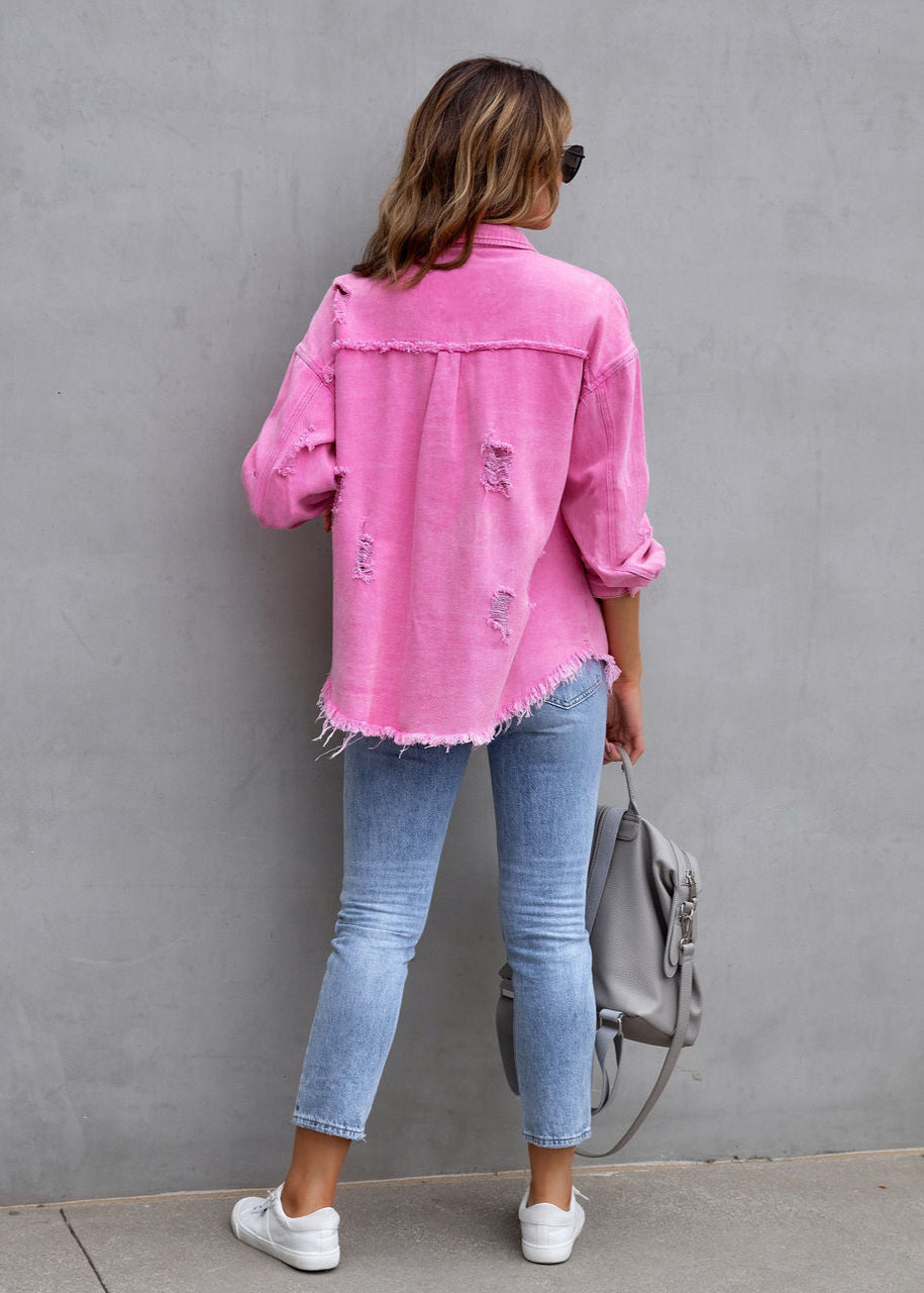 Mi-saison Denim Jacket
