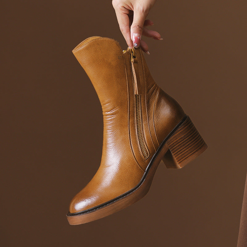Classibelle Garciel - Bottines en cuir