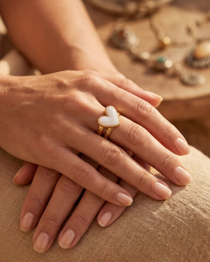 Quitterie | Bague Cœur Éternel