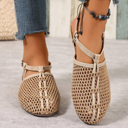 ÉLISE™ | Sandales Tressées Confort Estival