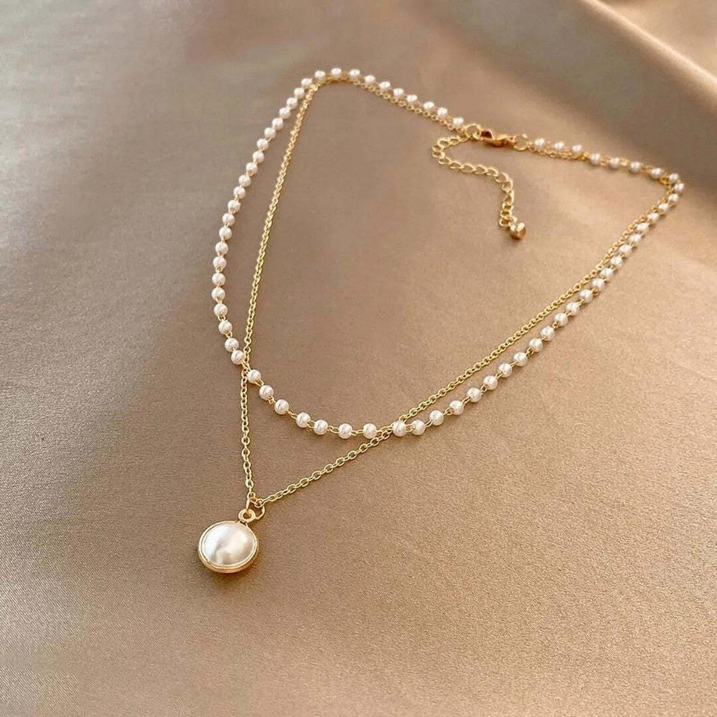 Mathilde | Collier de Perles Lustre Étincelant