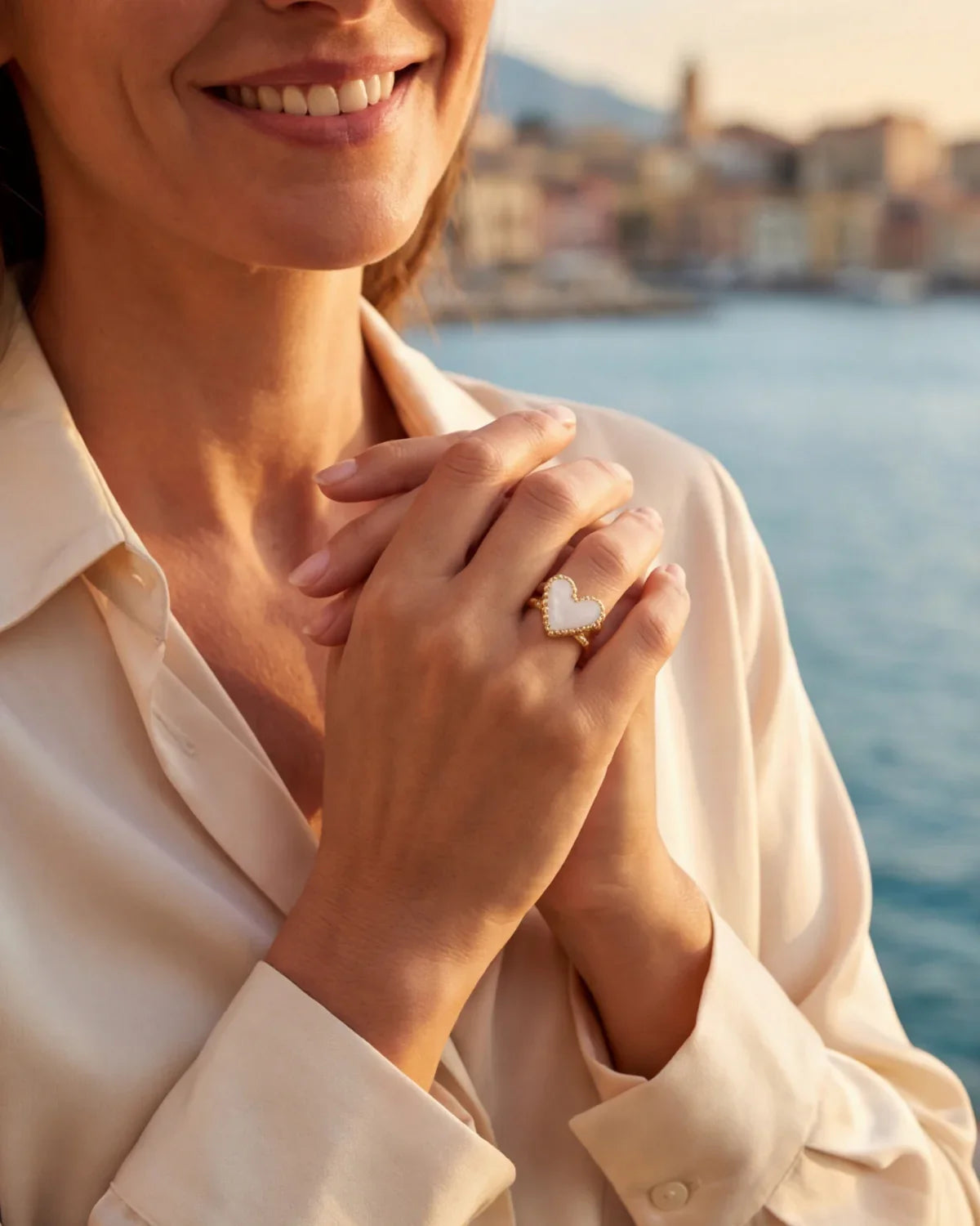 Quitterie | Bague Cœur Éternel