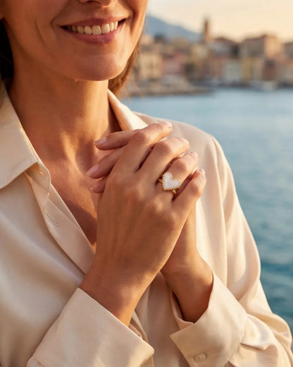 Quitterie | Bague Cœur Éternel
