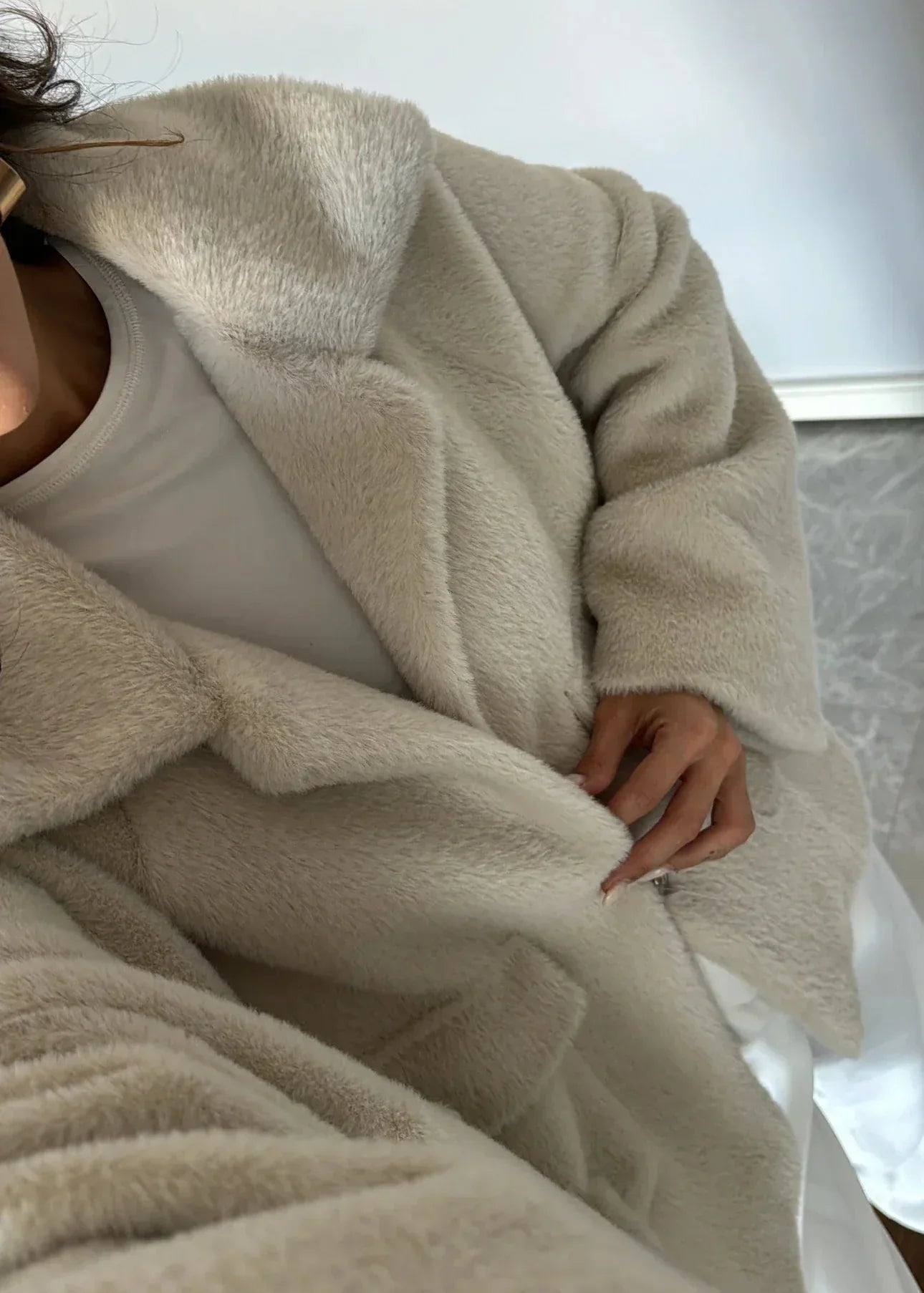 Mila Manteau Fluffy