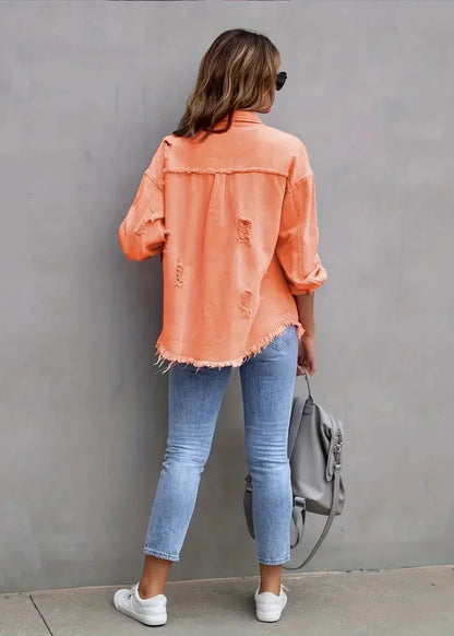 Mi-saison Denim Jacket