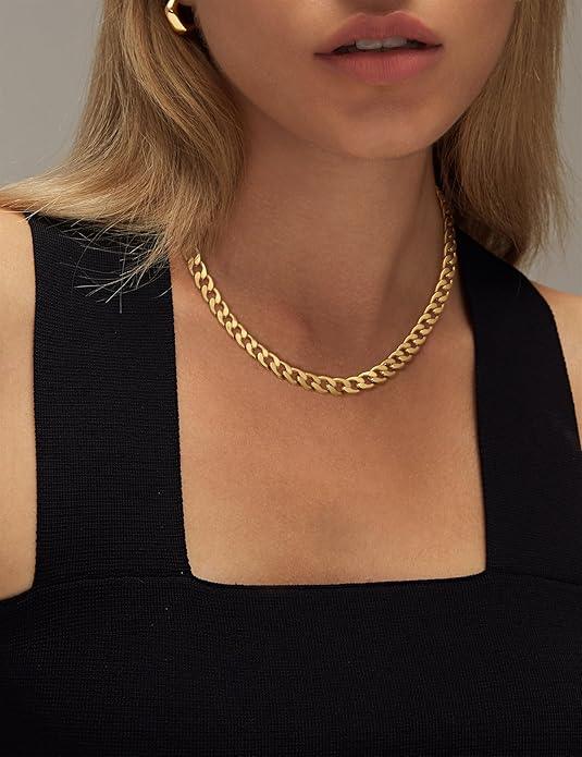 Léa | Collier rond en or — Éclat doré intemporel