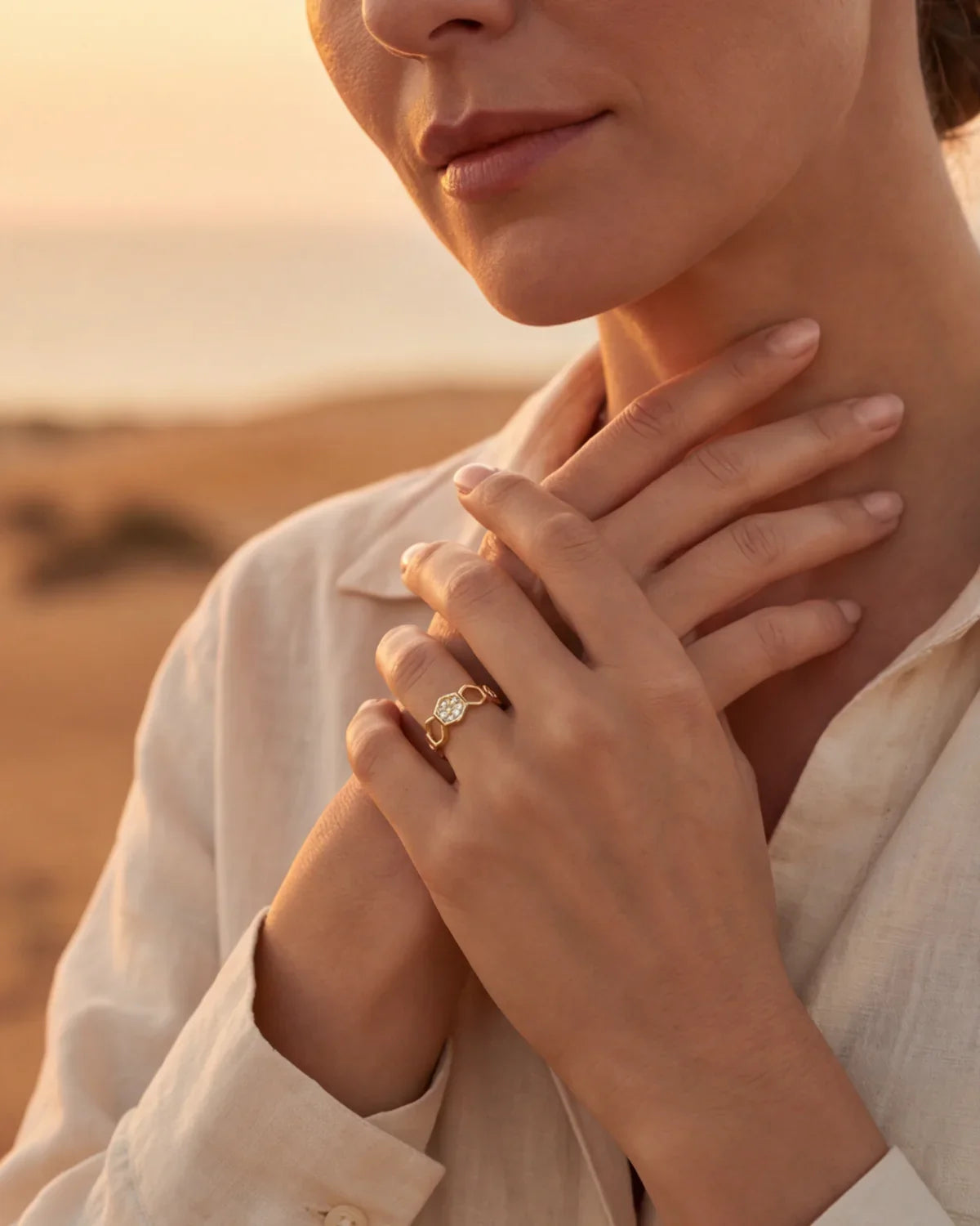 Dominique | Bague moderne et élégante