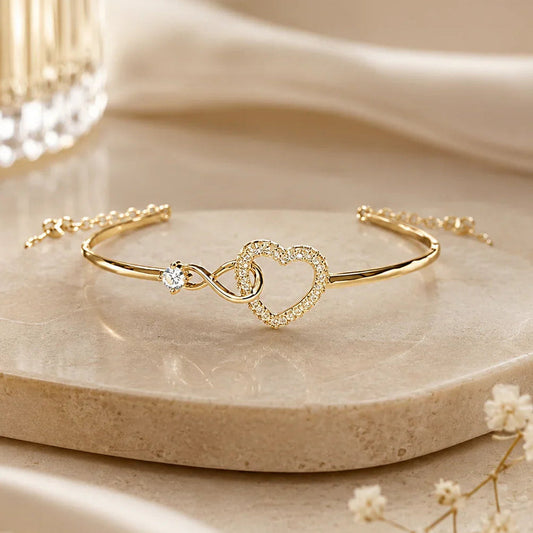 Aramburge | Bracelet Cœur Infini