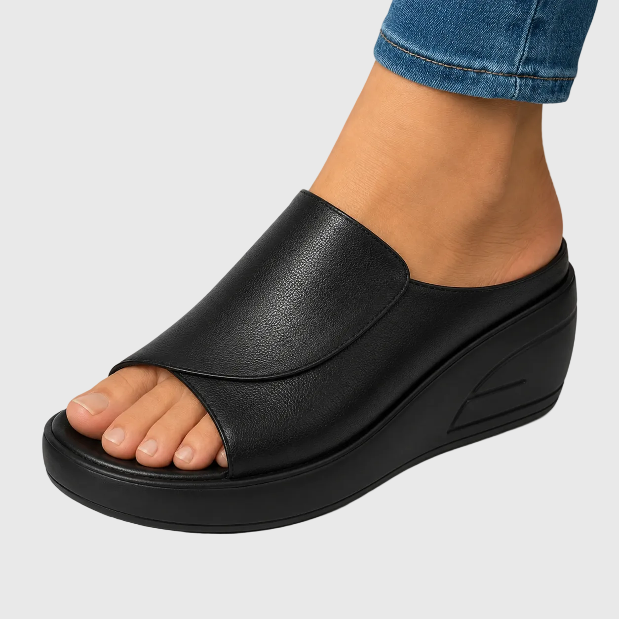 Maëlys™ | Mules Compensées Légèreté Absolue