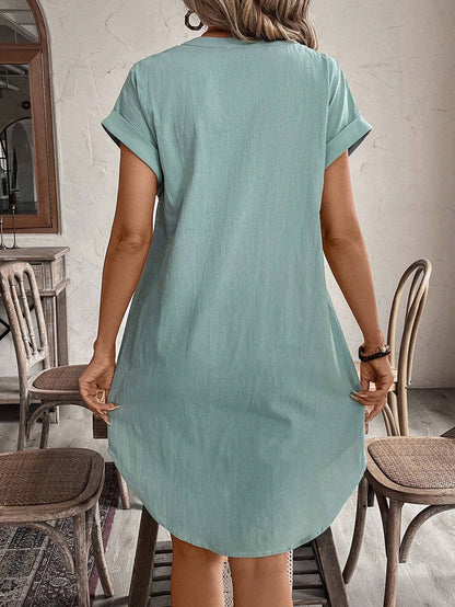 Siléa™ | Robe chemise midi en coton