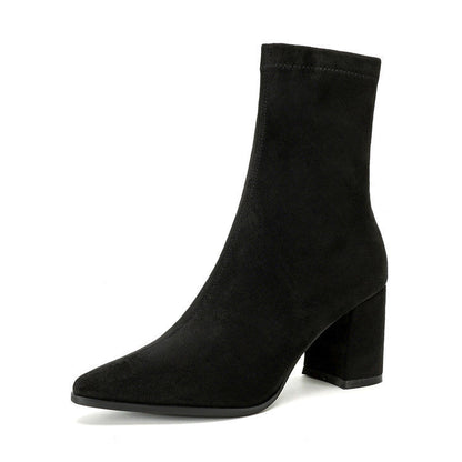 Bottines Stretch à Talons