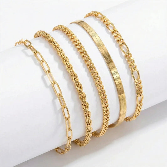 Juna | Ensemble de bracelets assortis et élégants