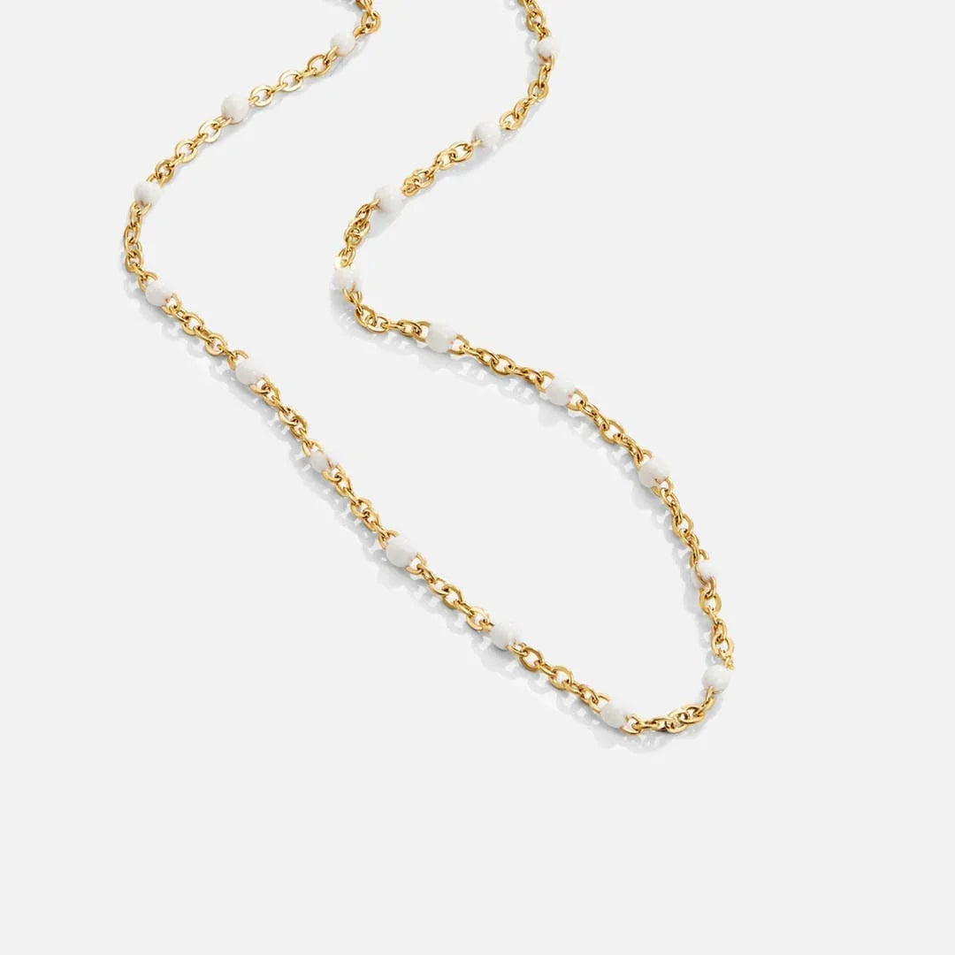 Solène | Collier de Perles Blanches Éclatantes