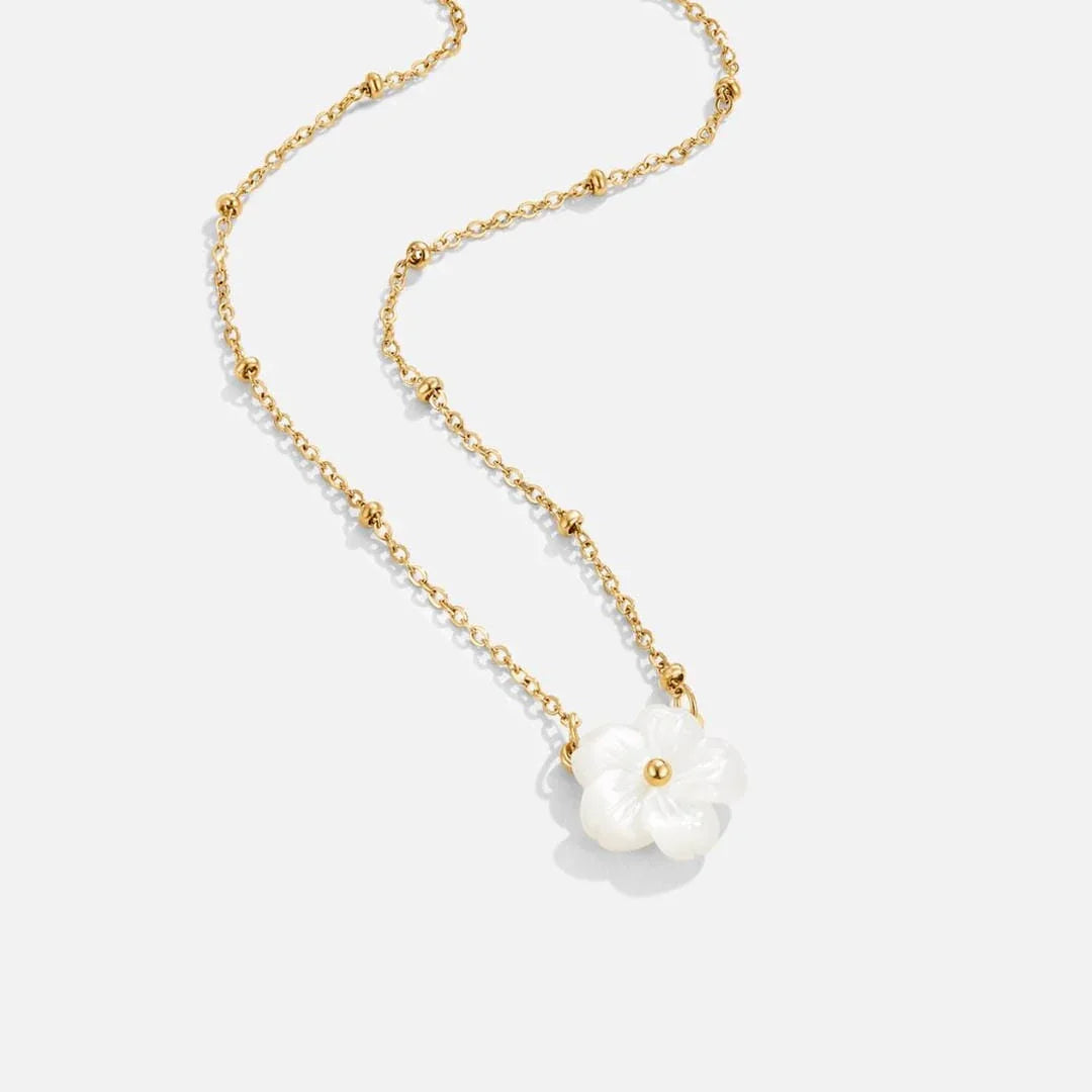 Laure | Collier Pendentif Fleur Élégance Florale